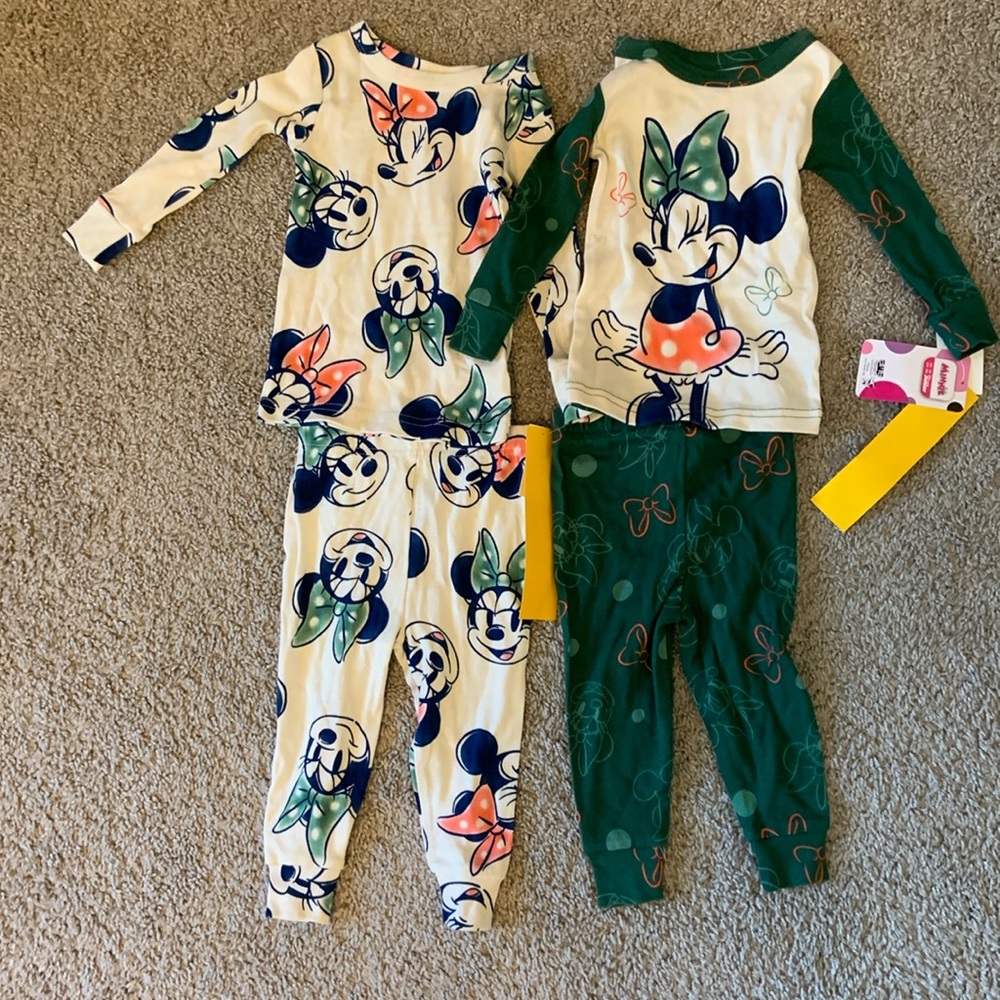 New Mini Mouse Toddler Pajamas Set